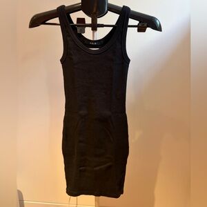 Ksubi Black Ribbed Mini Dress